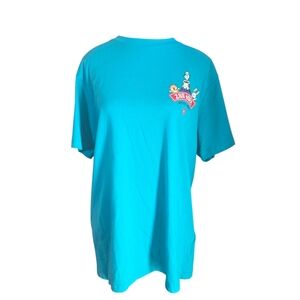 Zoo York Blue Graphic T-Shirt Size Med